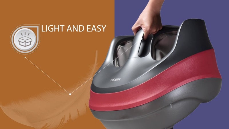 OGAWA O.M.G Foot Massager | Advanced Acupressure Therapy | 45° Heat Treatment | Deep Air Compression Massage | Circulation Boost & Total Foot Relaxation - Image 3